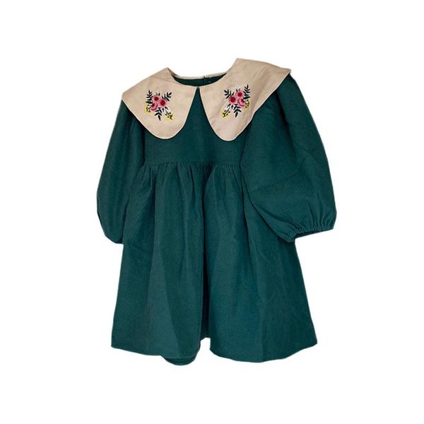 girl's dresses wlg kids girls dress spring fall red green floral embroidery baby girl casual clothes for 2-6 years, Red;yellow
girl's dresses wlg kids girls dress spring fall red green floral embroidery baby girl casual clothes for 2-6 years, Red;yellow