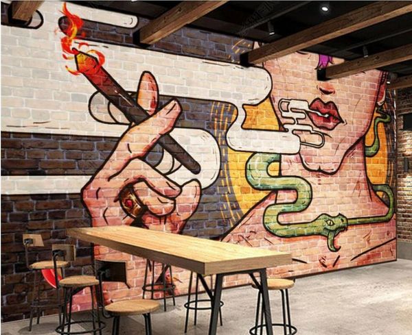 3d po wallpaper custom mural retro nostalgic smoking beauty graffiti bar decor wall murals in the living room wallpapers
3d po wallpaper custom mural retro nostalgic smoking beauty graffiti bar decor wall murals in the living room wallpapers