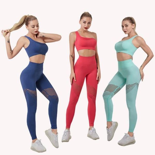 yoga outfits women's seamless suit sportswear fitness sport for women net bra gym running set costume sports high waist leggings, White;red
yoga outfits women's seamless suit sportswear fitness sport for women net bra gym running set costume sports high waist leggings, White;red
