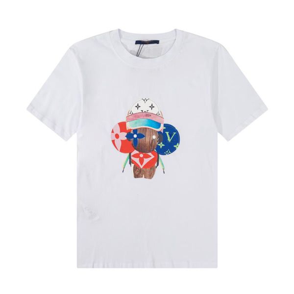 famous mens designer t shirt letter print round neck short sleeve black white fashion men women highquality tees, White;black
famous mens designer t shirt letter print round neck short sleeve black white fashion men women highquality tees, White;black