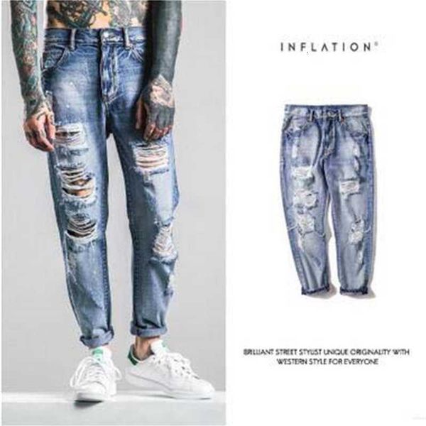 men's jeans distrressed light blue washed teenager casual streetwear denim pants good quality thin capris 7dig
men's jeans distrressed light blue washed teenager casual streetwear denim pants good quality thin capris 7dig