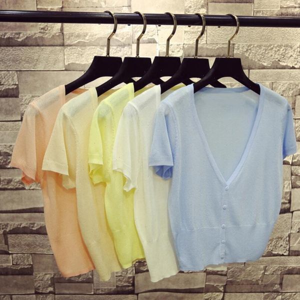 summer knitted womens sweaters cardigan candy color shawl women clothes female short cardigans v neck sleeve thin coats ladies, White;black
summer knitted womens sweaters cardigan candy color shawl women clothes female short cardigans v neck sleeve thin coats ladies, White;black
