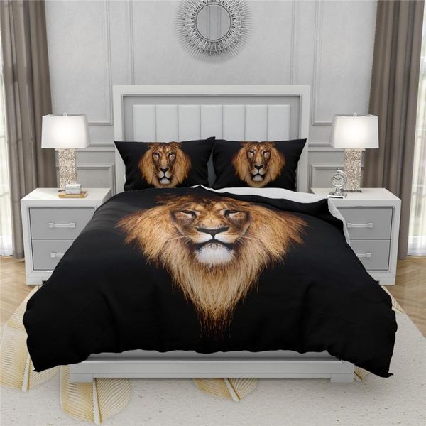 bedding sets nordic luxury lion duvet cover set wild animal 3d printed bed linen single double for boys twin king size
bedding sets nordic luxury lion duvet cover set wild animal 3d printed bed linen single double for boys twin king size