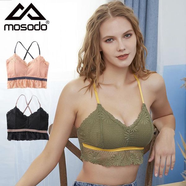 bras mosodo women lace bralette push up padded wireless floral bra crop vest brassiere underwear lingerie clothing, Red;black
bras mosodo women lace bralette push up padded wireless floral bra crop vest brassiere underwear lingerie clothing, Red;black
