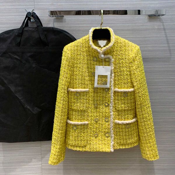 women's trench coats luxury retro yellow track design tweed woven womanly jacket collar four pockets double diamonds breasted vintage k, Tan;black
women's trench coats luxury retro yellow track design tweed woven womanly jacket collar four pockets double diamonds breasted vintage k, Tan;black