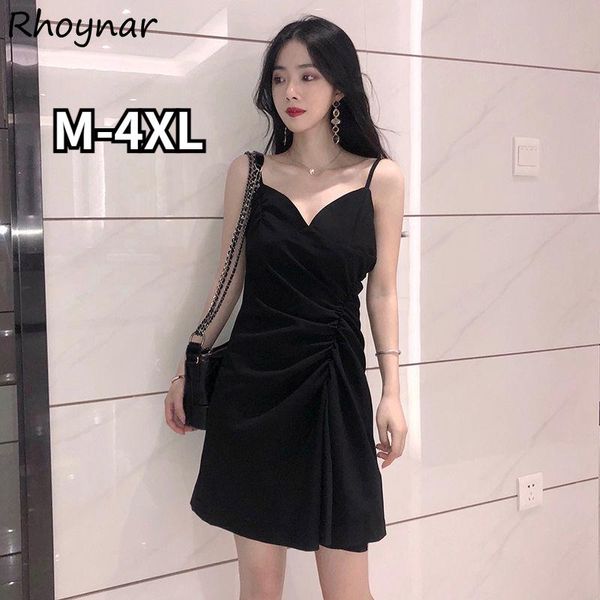 casual dresses sleeveless women oversize -4xl solid a-line v-neck slender temperament mini summer vestido de mujer inside swreet girls, Black;gray
casual dresses sleeveless women oversize -4xl solid a-line v-neck slender temperament mini summer vestido de mujer inside swreet girls, Black;gray