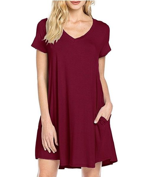 maternity dresses casual v-neck candy colors pocket sport dress plus size pregnancy clothings, White
maternity dresses casual v-neck candy colors pocket sport dress plus size pregnancy clothings, White