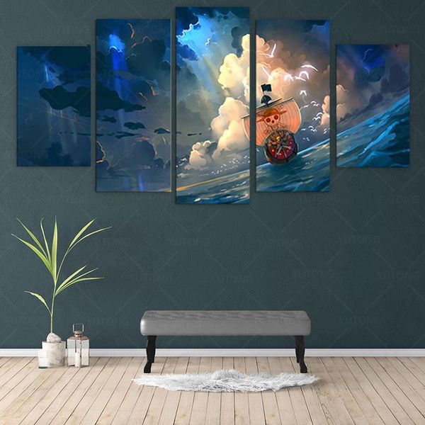 paintings 5 pieces printed painting one piece thousand sunny wall art canvas unique gift picture for living room home decor frame
paintings 5 pieces printed painting one piece thousand sunny wall art canvas unique gift picture for living room home decor frame
