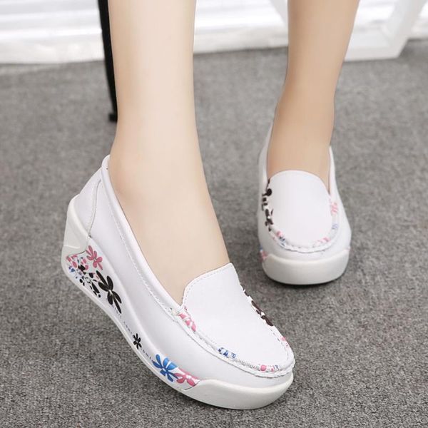 dress shoes women's fashion casual flower slip on wedges thick bottom platforms zapatos de mujer planos holgazanes #3, Black
dress shoes women's fashion casual flower slip on wedges thick bottom platforms zapatos de mujer planos holgazanes #3, Black
