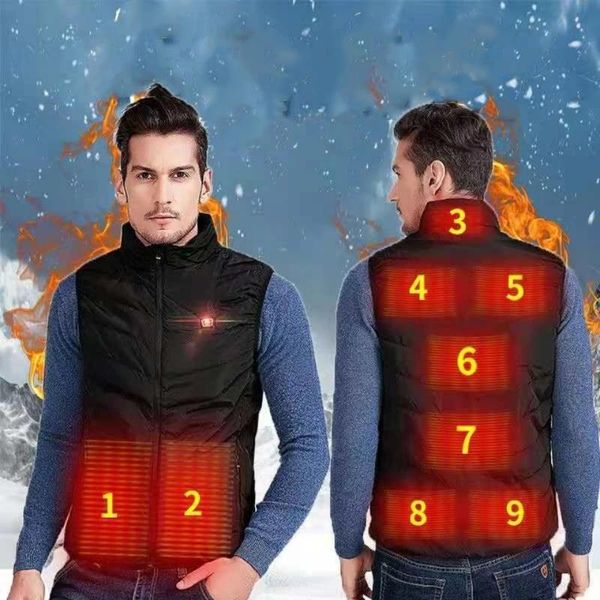 men's vests heated vest jacket usb winter electrical 5v sleeveless heating waistcoats women cotton down coat ultra light techwear warm, Black;white
men's vests heated vest jacket usb winter electrical 5v sleeveless heating waistcoats women cotton down coat ultra light techwear warm, Black;white