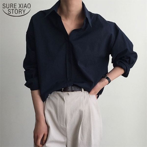 simple solid color wild temperament woman's blouses korean chic style spring vintage loose long sleeve shirts 9700 210508, White
simple solid color wild temperament woman's blouses korean chic style spring vintage loose long sleeve shirts 9700 210508, White