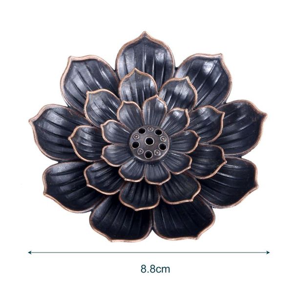 fragrance lamps retro incense burner coil holder plate lotus rack ash catcher sandalwood sticks for home decoration 88mm
fragrance lamps retro incense burner coil holder plate lotus rack ash catcher sandalwood sticks for home decoration 88mm