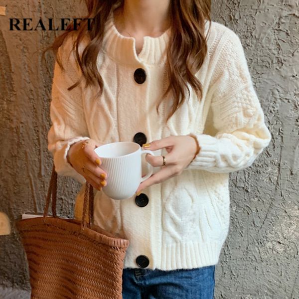 autumn winter thicken sweater cardigan arrival vintage casual loose knit wear minimalist knitting ladies female 210428, White
autumn winter thicken sweater cardigan arrival vintage casual loose knit wear minimalist knitting ladies female 210428, White