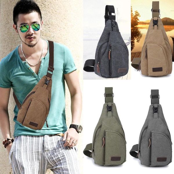 men bags sling bag chest cross body shoulder canvas messenger pack travel hiking waist packs wallets, Red;black
men bags sling bag chest cross body shoulder canvas messenger pack travel hiking waist packs wallets, Red;black
