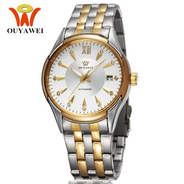 luxury automatic self wind mens dress wristwatch full steel band white gold business waterproof watches gifts relogio wristwatches, Slivery;brown
luxury automatic self wind mens dress wristwatch full steel band white gold business waterproof watches gifts relogio wristwatches, Slivery;brown