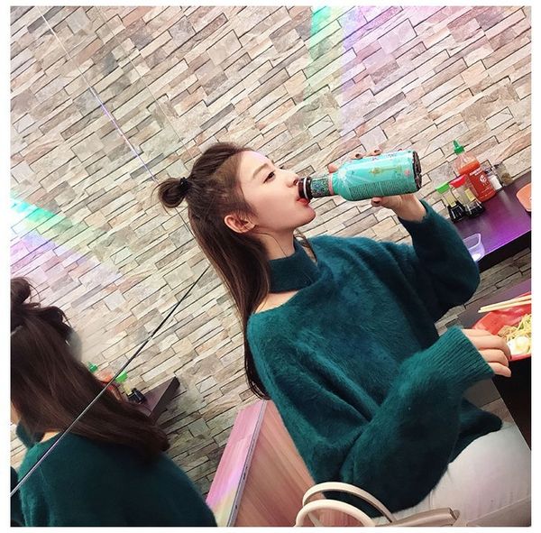 women's sweaters 112913 autumn winter fashion korean pullovers mohair jumpers halter loose fur sweater db1s, White;black
women's sweaters 112913 autumn winter fashion korean pullovers mohair jumpers halter loose fur sweater db1s, White;black