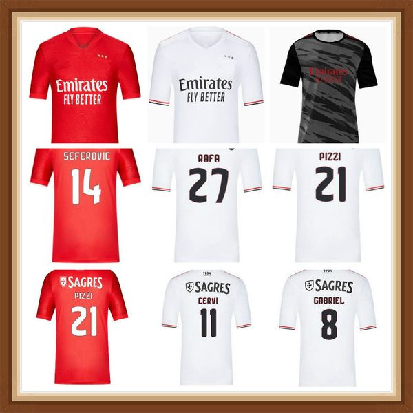 21 22 benfica soccer jerseys pizzi jonas gabrielb camiseta 14 seferovic zivkovic salvio eliseu fejsa men kid football shirts, Black;yellow
21 22 benfica soccer jerseys pizzi jonas gabrielb camiseta 14 seferovic zivkovic salvio eliseu fejsa men kid football shirts, Black;yellow