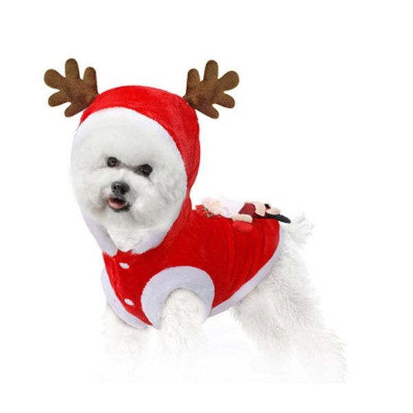 pet small us santa elk dog costume christmas hoodie coat clothes clothing winter autumn fit for puppy apparel
pet small us santa elk dog costume christmas hoodie coat clothes clothing winter autumn fit for puppy apparel