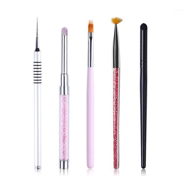 pretty nail art brush gradient french acrylic uv gel flower painting pen drawing carvinng tool diy design1, Yellow
pretty nail art brush gradient french acrylic uv gel flower painting pen drawing carvinng tool diy design1, Yellow