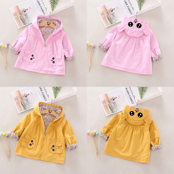 coat spring autumn girls windbreaker baby kids solid color cartoon hoodie zipper outwear coats jacket clothing, Blue;gray
coat spring autumn girls windbreaker baby kids solid color cartoon hoodie zipper outwear coats jacket clothing, Blue;gray