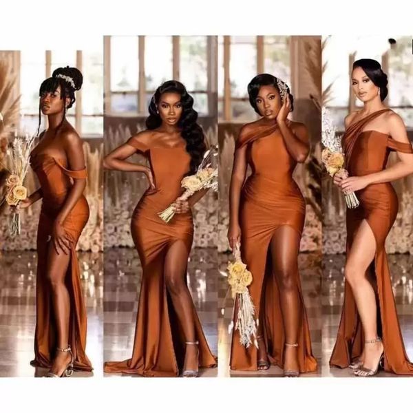 2022 nigerian elegant mermaid bridesmaid dresses off shoulder neck maid of honor gowns wedding guest evening prom wear, White;pink
2022 nigerian elegant mermaid bridesmaid dresses off shoulder neck maid of honor gowns wedding guest evening prom wear, White;pink