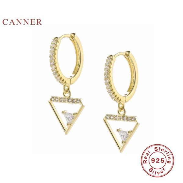 hoop & huggie canner earrings for women real 925 sterling silver triangle hoops zircon diamond korean jewelry aretes de mujer, Golden;silver
hoop & huggie canner earrings for women real 925 sterling silver triangle hoops zircon diamond korean jewelry aretes de mujer, Golden;silver