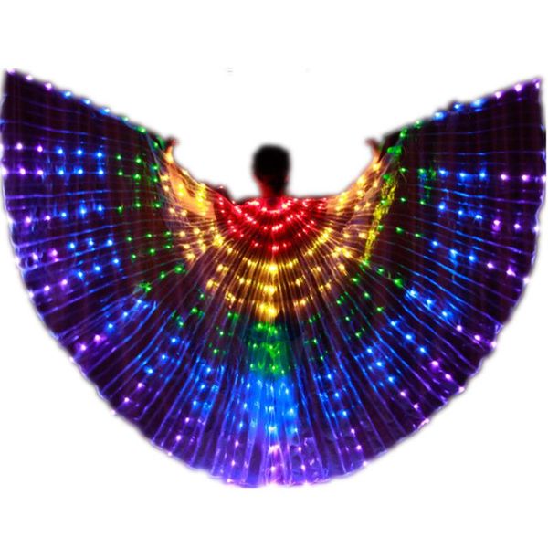 party decoration belly dance led isis wings colorful dancing accessory stage performance props with stick
party decoration belly dance led isis wings colorful dancing accessory stage performance props with stick
