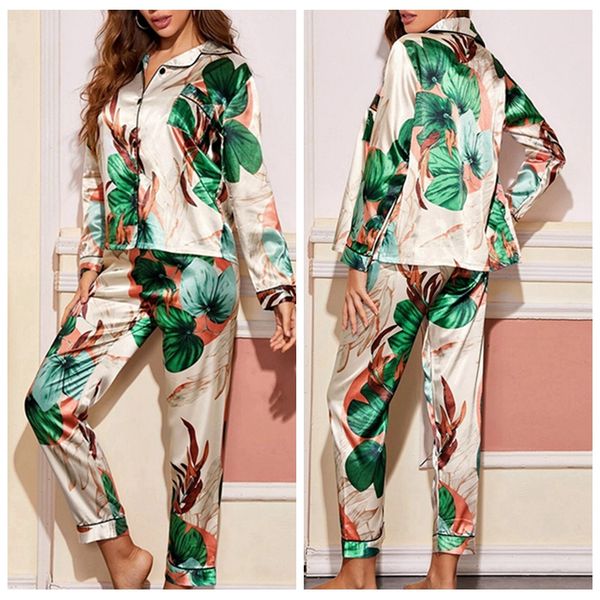 2021julys song women pajamas set 7 pieces satin stripes faux silk printing pajamas for woman spring summer sleepwear homewear, Black;red
2021julys song women pajamas set 7 pieces satin stripes faux silk printing pajamas for woman spring summer sleepwear homewear, Black;red