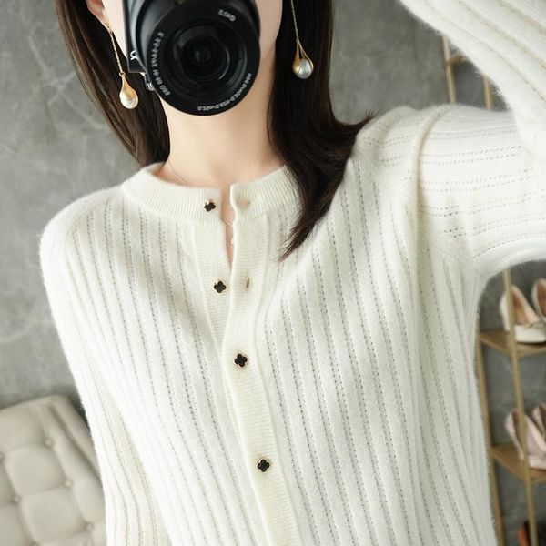 women's knits & tees 100% pure wool cashmere sweater woman o-neck cardigan korean fashion casual knitting blouse female jacket autumn a, White
women's knits & tees 100% pure wool cashmere sweater woman o-neck cardigan korean fashion casual knitting blouse female jacket autumn a, White