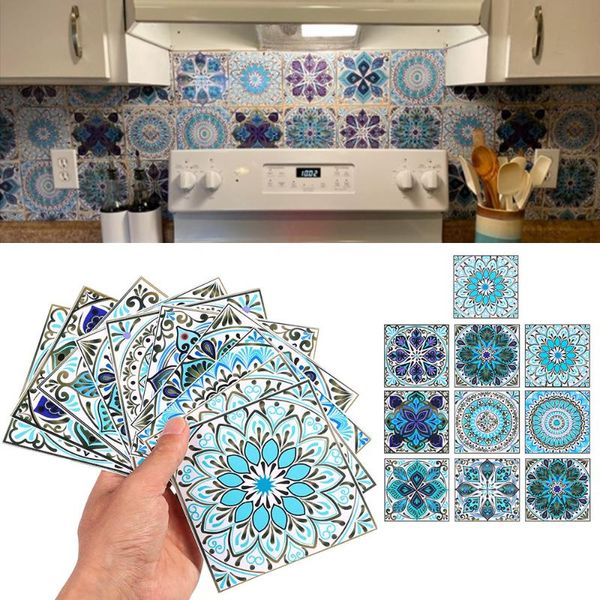 wall stickers 10pcs mandala style decorative tile floor moroccan waterproof peel stick self adhesive backsplash home decor
wall stickers 10pcs mandala style decorative tile floor moroccan waterproof peel stick self adhesive backsplash home decor