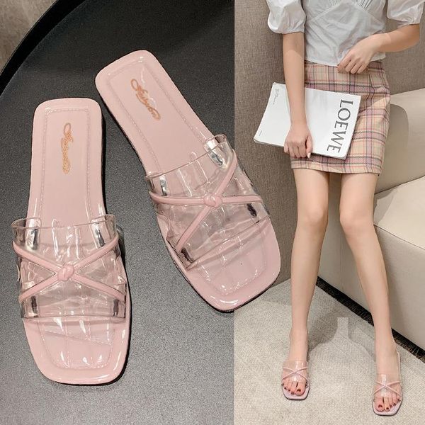 slippers 2021 summer women soft female open toe fashion transparent casual comfortable ladies slide sandals anti-slip shoe, Black
slippers 2021 summer women soft female open toe fashion transparent casual comfortable ladies slide sandals anti-slip shoe, Black