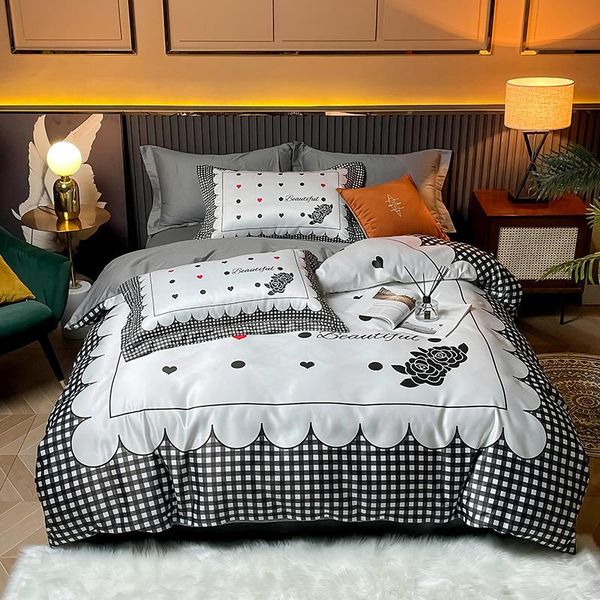 bedding sets 4pcs 60 cotton washed silk reactive print king size duvet cover set sheet pillowcase bedclothes
bedding sets 4pcs 60 cotton washed silk reactive print king size duvet cover set sheet pillowcase bedclothes