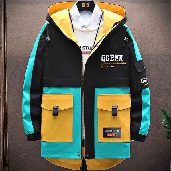 men hooded jacket spring autumn men's casual streetwear slim windbreaker man clothing 3xl 210909, Black;brown
men hooded jacket spring autumn men's casual streetwear slim windbreaker man clothing 3xl 210909, Black;brown
