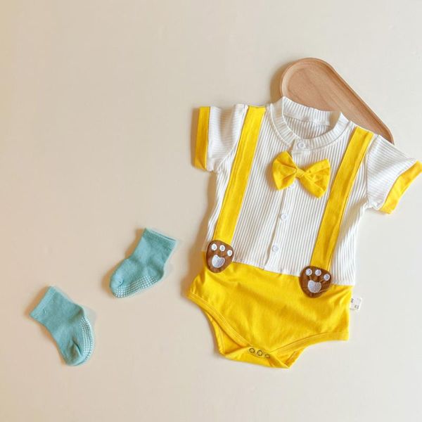 rompers 2021 born infant baby boys bodysuits gentleman suspender bow tie ribbed romper bodysuit children's clothing, Blue
rompers 2021 born infant baby boys bodysuits gentleman suspender bow tie ribbed romper bodysuit children's clothing, Blue