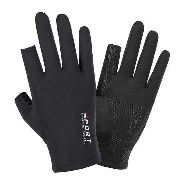 cycling gloves sun protection fashion half finger summer thin ice silk handschoenen equipment di50st, Black
cycling gloves sun protection fashion half finger summer thin ice silk handschoenen equipment di50st, Black