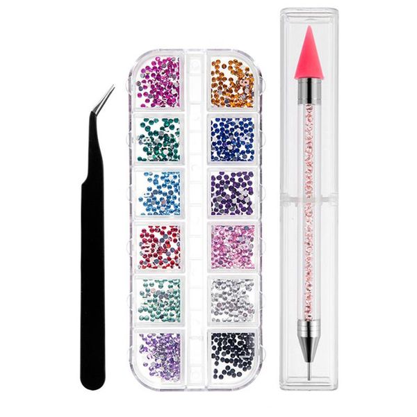 nail art kits 1 set storage box+rhinestone point dotting glue pen + paste sticker diamond mud+tweezers picker manicure tool
nail art kits 1 set storage box+rhinestone point dotting glue pen + paste sticker diamond mud+tweezers picker manicure tool