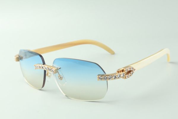 designer xl diamond sunglasses 3524024 with white buffalo horn legs glasses,direct sales, size: 18-140mm, White;black
designer xl diamond sunglasses 3524024 with white buffalo horn legs glasses,direct sales, size: 18-140mm, White;black