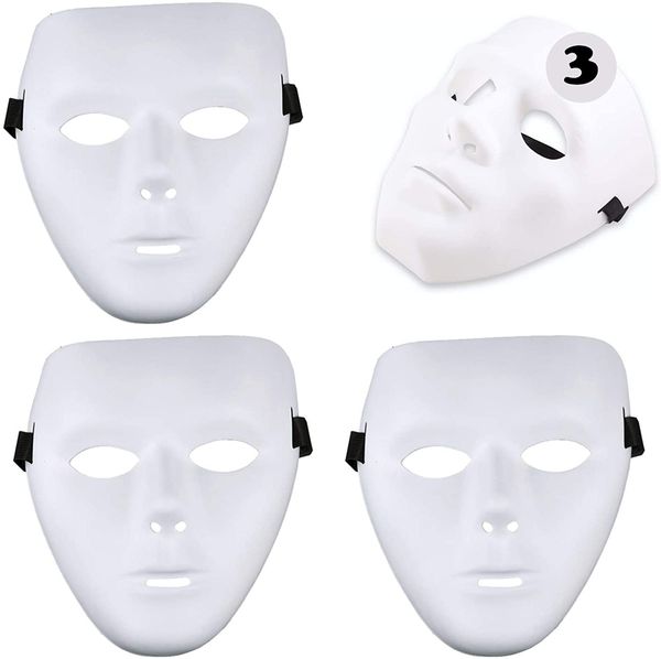 3pcs halloween mask, purge scary masks festival cosplay costume mask fancy dress mask (white)
3pcs halloween mask, purge scary masks festival cosplay costume mask fancy dress mask (white)