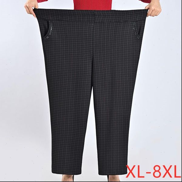 spring women capri autumn middle aged trousers stretch high waist pants plus size 8xl winter warm casual female straight j64, Black;white
spring women capri autumn middle aged trousers stretch high waist pants plus size 8xl winter warm casual female straight j64, Black;white