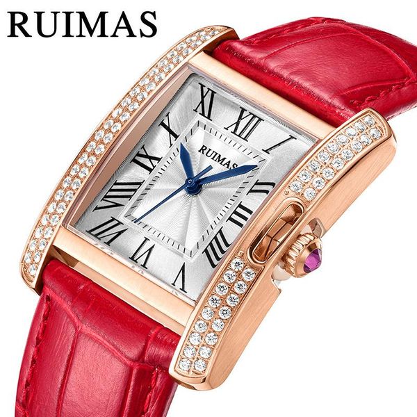 wristwatches ruimas automatic watches women luxury leather strap mechanical wristwatch lady female vintage square watch relogio feminino, Slivery;brown
wristwatches ruimas automatic watches women luxury leather strap mechanical wristwatch lady female vintage square watch relogio feminino, Slivery;brown