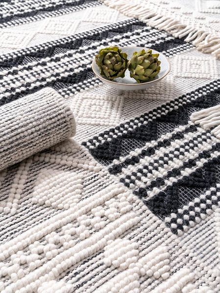 carpets india handmade wool carpet for living room vintage simple soft rug bedroom home decor modern bedside blanket mat
carpets india handmade wool carpet for living room vintage simple soft rug bedroom home decor modern bedside blanket mat