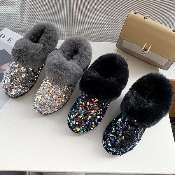 boots women's snow 2121 designer glitter cotton fur slippers for women big size casual woman ankle 91201, Black
boots women's snow 2121 designer glitter cotton fur slippers for women big size casual woman ankle 91201, Black