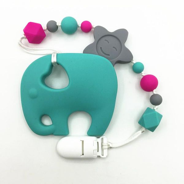 pacifiers# bpa silicone teething pacifier clips with large elephant teether bead clip holder soother for baby
pacifiers# bpa silicone teething pacifier clips with large elephant teether bead clip holder soother for baby