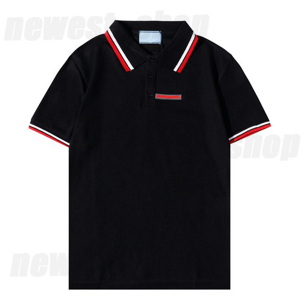 summer mens womens designer luxury polos t shirts badge red striped letter cotton t-shirt tshirt tee casual top, White;black
summer mens womens designer luxury polos t shirts badge red striped letter cotton t-shirt tshirt tee casual top, White;black