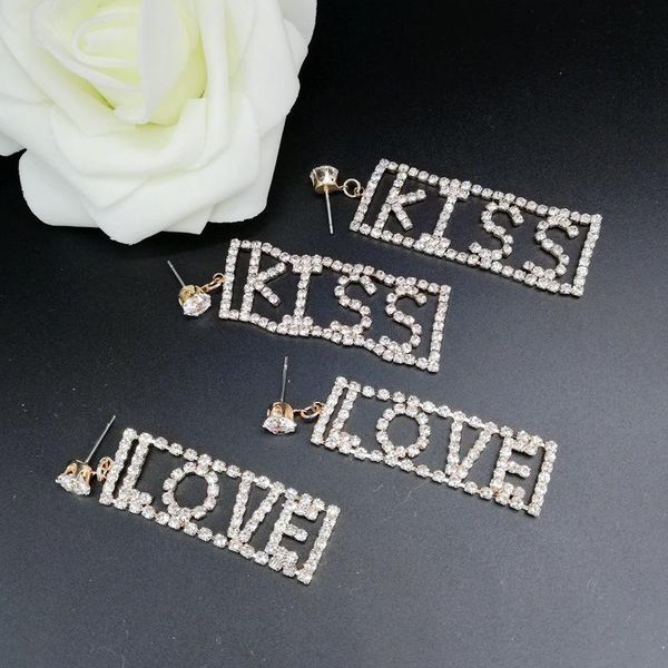 stud arrival women's earrings hollowed kiss love gold color stars with white crystals earring accessories for ladies, Golden;silver
stud arrival women's earrings hollowed kiss love gold color stars with white crystals earring accessories for ladies, Golden;silver