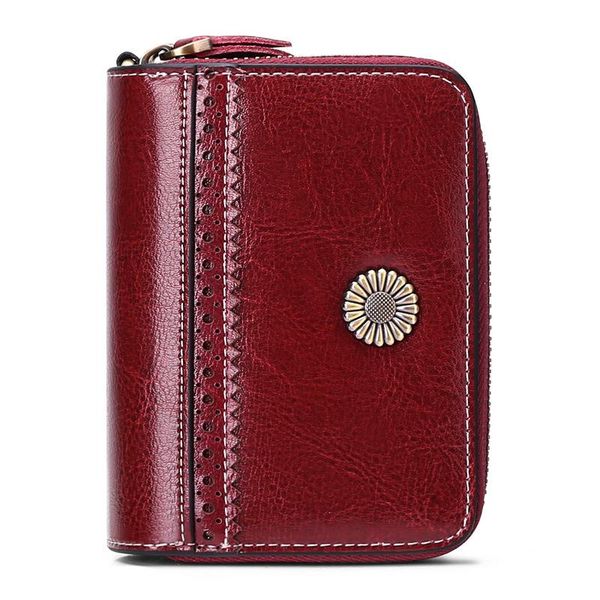 card holders 2021 ladies zipper holder european and american style double-layer organ design leather coin purse, Brown;gray
card holders 2021 ladies zipper holder european and american style double-layer organ design leather coin purse, Brown;gray