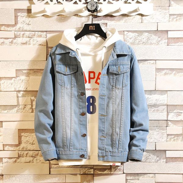 women's jackets spring autumn 2021 women casual fashion denim jacket slim jean clothing solid color trend washed female, Black;brown
women's jackets spring autumn 2021 women casual fashion denim jacket slim jean clothing solid color trend washed female, Black;brown