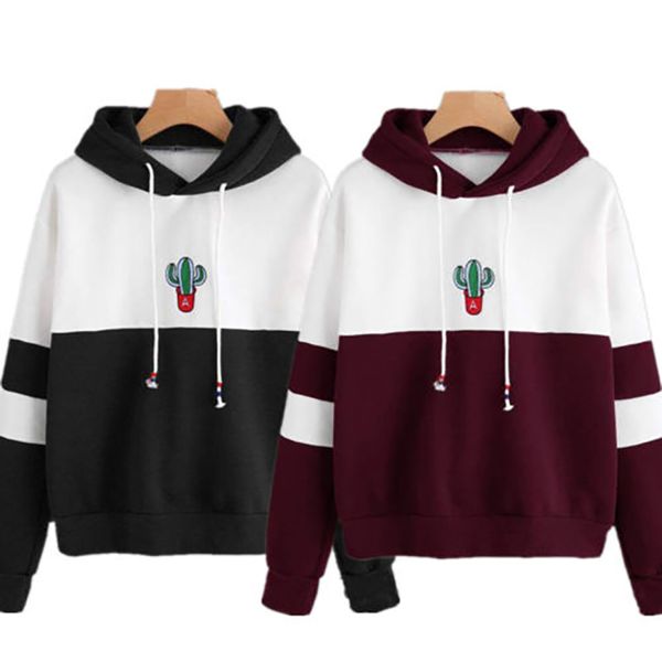 women's hoodies & sweatshirts warm ladies female patchwork clothing womens long sleeve sweatshirt jumper hooded pullover, Black
women's hoodies & sweatshirts warm ladies female patchwork clothing womens long sleeve sweatshirt jumper hooded pullover, Black