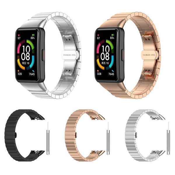 watch bands 180mm stainless steel strap for huawei honor band 6 smart wristband bracelet replacement belt metal 180x16x5mm, Black;brown
watch bands 180mm stainless steel strap for huawei honor band 6 smart wristband bracelet replacement belt metal 180x16x5mm, Black;brown