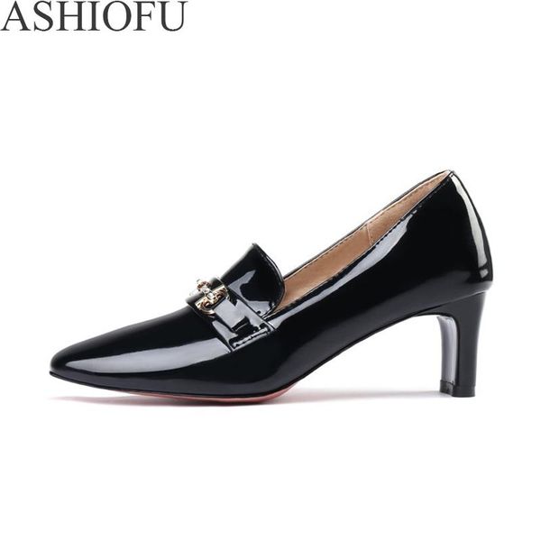 dress shoes ashiofu women 6cm heel pumps office&career slip-on business party fashion evening court, Black
dress shoes ashiofu women 6cm heel pumps office&career slip-on business party fashion evening court, Black